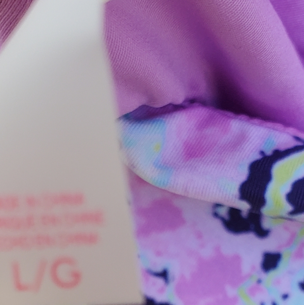 Victoria's Secret Pink Yellow Navy Floral One-Piece Swimsuit - Picture 7 of 7